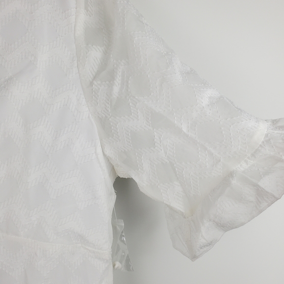 NWT ModCloth White Mini Dress - Picture 6 of 12